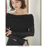 オフショルシアートップス［C7367］ | KOBE LETTUCE | 詳細画像9 