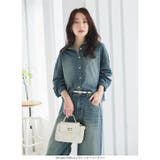 コクーンデニムシャツ［C7395］ | KOBE LETTUCE | 詳細画像9 