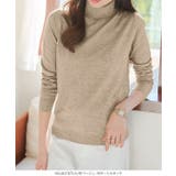 [ M L XL 選べるネック ] メルティシンプルニット［C7396］ | KOBE LETTUCE | 詳細画像10 