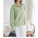 ポケットデザイン コクーンシャツ［C7401］ | KOBE LETTUCE | 詳細画像11 