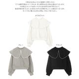 ダイバー素材パールカラートップス［C7404］ | KOBE LETTUCE | 詳細画像9 