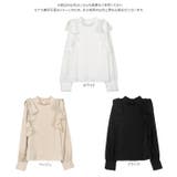 ショルダーリボンフリルブラウス［C7439］ | KOBE LETTUCE | 詳細画像9 