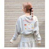 裏起毛スウェットロゴVネックプルオーバー 裏起毛 ロゴスウェット | KOBE LETTUCE | 詳細画像11