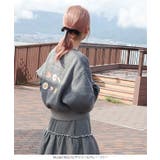 裏起毛スウェットロゴVネックプルオーバー 裏起毛 ロゴスウェット | KOBE LETTUCE | 詳細画像13