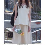 ハートネックバックフレアニットトップス［C7484］ | KOBE LETTUCE | 詳細画像5 