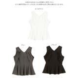 オープンシ ョルダー ブラウス 夏 夏服 上品 レディース ［C7493］ | KOBE LETTUCE | 詳細画像10 