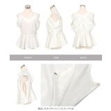 オープンシ ョルダー ブラウス 夏 夏服 上品 レディース ［C7493］ | KOBE LETTUCE | 詳細画像11 