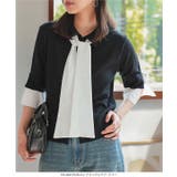 シャツドッキングショートスリーブカーディガン［C7504］ | KOBE LETTUCE | 詳細画像6 