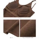 カップ付き 深Uネックタンクトップ［C7520］ | KOBE LETTUCE | 詳細画像11 