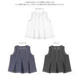 タックプリーツステッチトップス［C7526］ | KOBE LETTUCE | 詳細画像10 