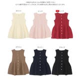 丸首ペプラムノースリーブニット［C7540］ | KOBE LETTUCE | 詳細画像17 
