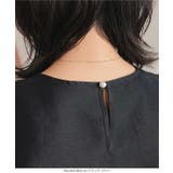 ペプラムボリューミーシャイニーブラウス［C7545］ | KOBE LETTUCE | 詳細画像5 