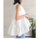 ペプラムボリューミーシャイニーブラウス［C7545］ | KOBE LETTUCE | 詳細画像9 