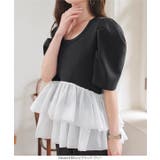 バルーンフリルパワショルポンチTシャツ［C7548］ | KOBE LETTUCE | 詳細画像12 