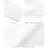 ジップデザインブロード長袖シャツブラウス 長袖 シャツ | KOBE LETTUCE | 詳細画像12 