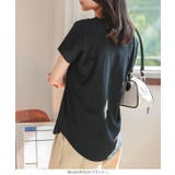 汗じみ防止 UVカット ポケット付きVネックTシャツ | KOBE LETTUCE | 詳細画像29 