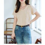 汗じみ防止 UVカット ポケット付きVネックTシャツ | KOBE LETTUCE | 詳細画像19 