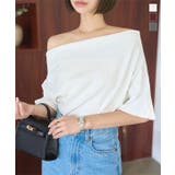 オフショルダーTシャツオフショルダー Tシャツ ワンショル | KOBE LETTUCE | 詳細画像1