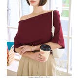 オフショルダーTシャツオフショルダー Tシャツ ワンショル | KOBE LETTUCE | 詳細画像2