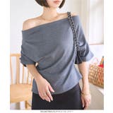 オフショルダーTシャツオフショルダー Tシャツ ワンショル | KOBE LETTUCE | 詳細画像6