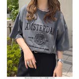 ピグメント加工ロゴTシャツ tシャツ レディース | KOBE LETTUCE | 詳細画像3 