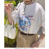 ピグメント加工ロゴTシャツ tシャツ レディース | KOBE LETTUCE | 詳細画像5 