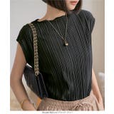 プリーツチュニックトップス［C7592］トップス レディース 夏 | KOBE LETTUCE | 詳細画像12 