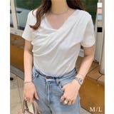 ドレープTシャツ［C7597］ | KOBE LETTUCE | 詳細画像1 