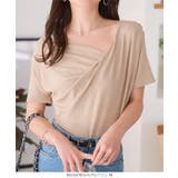 ドレープTシャツ［C7597］ | KOBE LETTUCE | 詳細画像3 