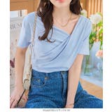 ドレープTシャツ［C7597］ | KOBE LETTUCE | 詳細画像10 
