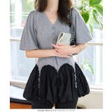 ドッキングバルーントップス 半袖 ニット | KOBE LETTUCE | 詳細画像3 