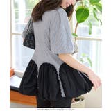 ドッキングバルーントップス 半袖 ニット | KOBE LETTUCE | 詳細画像4 