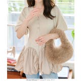 ドッキングバルーントップス 半袖 ニット | KOBE LETTUCE | 詳細画像7 