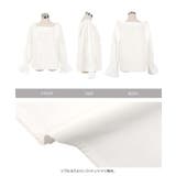 ショルダーリボンブラウス ショルダーリボン ブラウス | KOBE LETTUCE | 詳細画像19