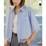 チュールレイヤード半袖シャツ［C7620］ | KOBE LETTUCE | 詳細画像1 