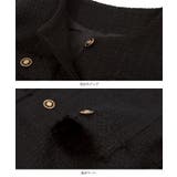 デザインボタン 半袖ツイードジャケット 半袖 | KOBE LETTUCE | 詳細画像10 