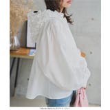 フリルフードシャツブラウス フリルフード シャツ | KOBE LETTUCE | 詳細画像4 