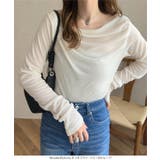 選べる2タイプシアートップス［C7663］ | KOBE LETTUCE | 詳細画像15 