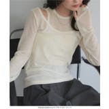 2点SETアメスリタンク×深Uネックシアートップスアンサンブル［C7664］ 2… | KOBE LETTUCE | 詳細画像3 