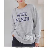 選べる２タイプ 刺繍ルーズスウェット［C7674］ スウェット | KOBE LETTUCE | 詳細画像6 