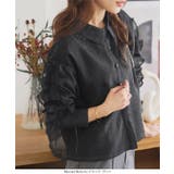 オーガンジーフリルブラウス［C7678］ オーガンジー フリル | KOBE LETTUCE | 詳細画像2 