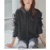 オーガンジーフリルブラウス［C7678］ オーガンジー フリル | KOBE LETTUCE | 詳細画像3 