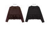 裾フリルニットポロロングスリーブ［C7688］ 裾フリル ポロニット | KOBE LETTUCE | 詳細画像19 