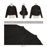 裾フリルニットポロロングスリーブ［C7688］ 裾フリル ポロニット | KOBE LETTUCE | 詳細画像20 