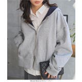 バイカラーボリューミーパーカー［C7690］ ボリューミーパーカー パーカー | KOBE LETTUCE | 詳細画像6 