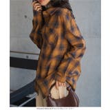 シアーチェックシャツブラウス［C7692］ シアー チェック | KOBE LETTUCE | 詳細画像7 