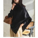 ハイネック アシンメトリードルマンニット ハイネック | KOBE LETTUCE | 詳細画像8