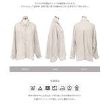 チェック柄シアーシャツ［C7701］ チェック シアーシャツ | KOBE LETTUCE | 詳細画像10 