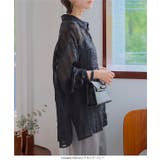 チェック柄シアーシャツ［C7701］ チェック シアーシャツ | KOBE LETTUCE | 詳細画像7 