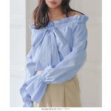 2wayオフショルリボンブラウス［C7706］ オフショル リボンブラウス | KOBE LETTUCE | 詳細画像3 